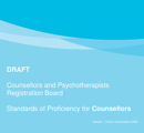CPRB Draft Standards of Proficiency for Counsellors thumbnail