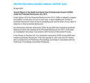 2020 Protected Disclosures Report thumbnail