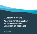 Registering As An International Qualification Applicant thumbnail