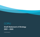 CORU Draft Statement of Strategy 2021  2025 thumbnail