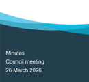 March Council Minutes thumbnail