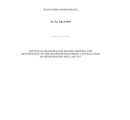 SI 138 of 2017  DRB Criteria Restoration Following Cancellation of Registration Bye Law 2017 thumbnail