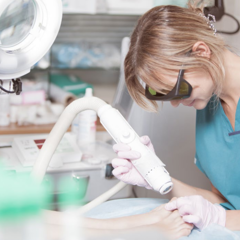 Podiatrist  Picture for LinkedIn Post