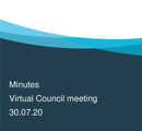 CORU Council Minutes  30.07.2020 thumbnail