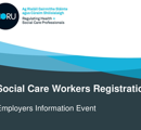 CORU SCW Employer Information Event Presentation thumbnail
